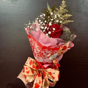 1 Rosa decorada